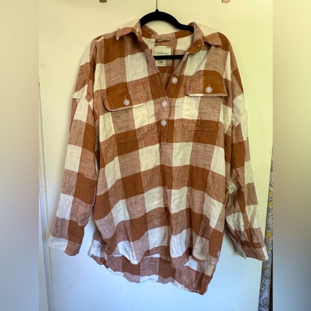American Eagle oversized shirt